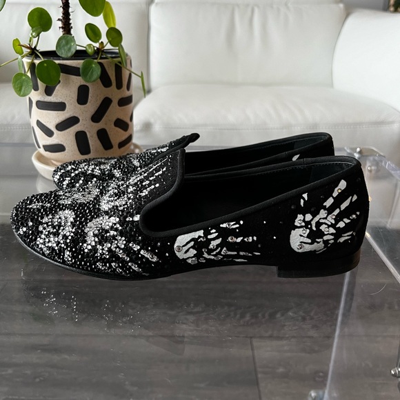 GIUSEPPE ZANOTTI DESIGN | EMBELLISHED CRYSTAL LOAFERS - Picture 7 of 11